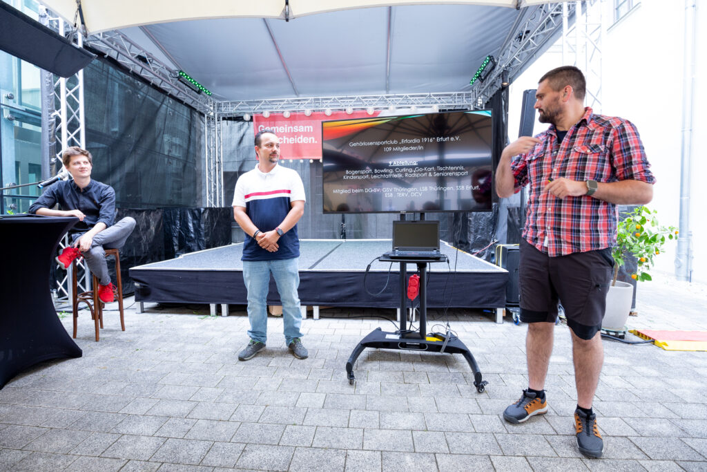 Projektvorstellung GSC Erfordia: "Lehrgänge Curling"