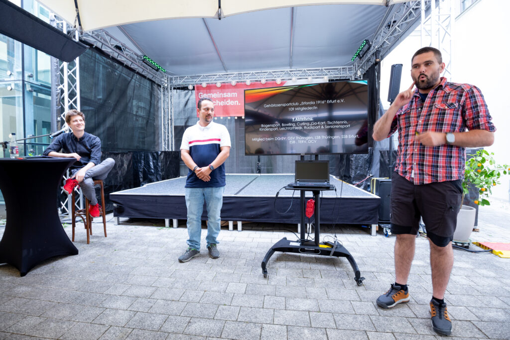 Projektvorstellung GSC Erfordia: "Lehrgänge Curling"