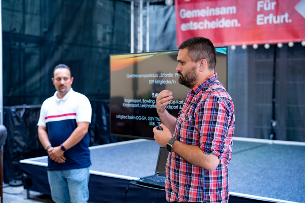 Projektvorstellung GSC Erfordia: "Lehrgänge Curling"
