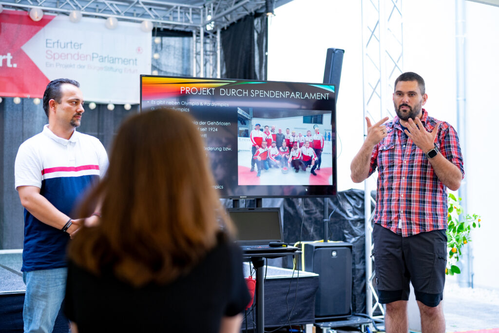 Projektvorstellung GSC Erfordia: "Lehrgänge Curling"