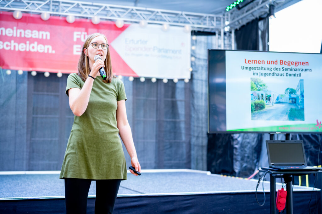 Projektvorstellung Naturfreundejugend Erfurt: "Umgestaltung Seminarraum"