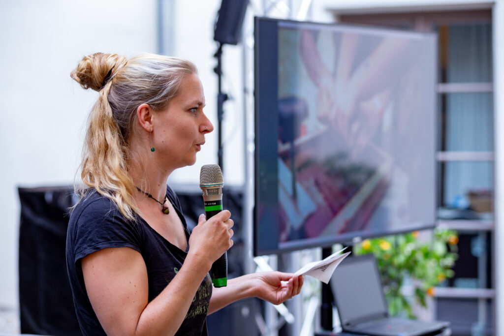 Projektvorstellung Conny Lohse: "Siebdruckworkshop"