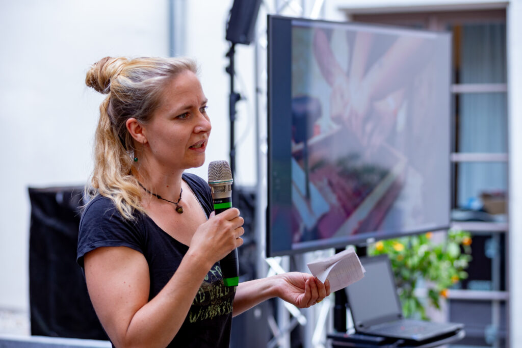 Projektvorstellung Conny Lohse: "Siebdruckworkshop"