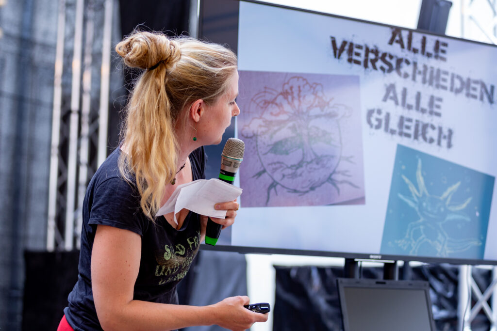 Projektvorstellung Conny Lohse: "Siebdruckworkshop"