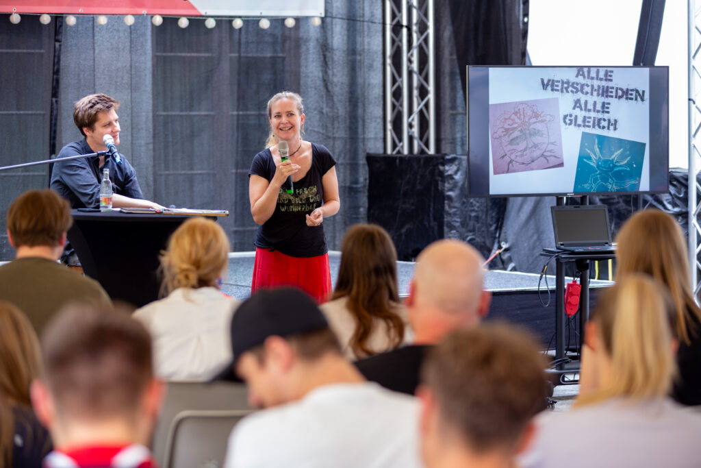 Projektvorstellung Conny Lohse: "Siebdruckworkshop"