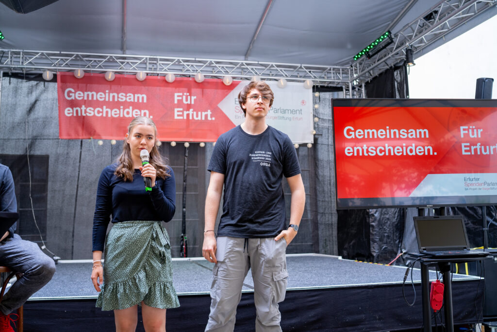 Projektvorstellung Schülerparlament Erfurt "Medienprojekt"