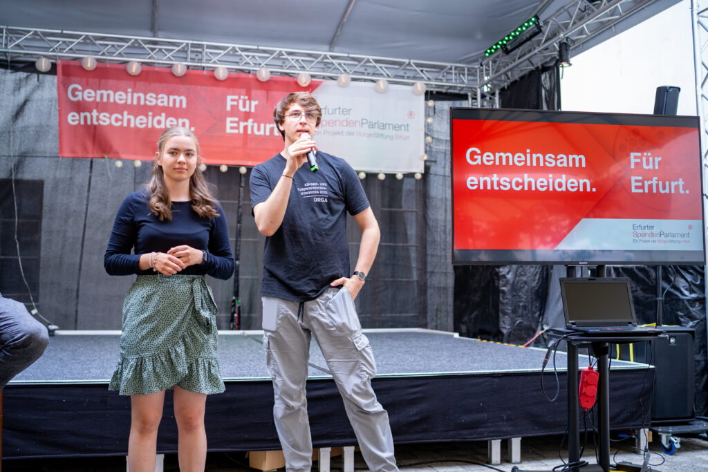 Projektvorstellung Schülerparlament Erfurt "Medienprojekt"