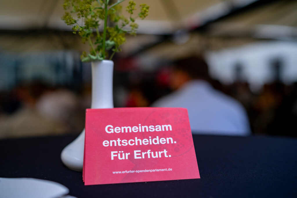 Projektvorstellung Schülerparlament Erfurt "Medienprojekt"