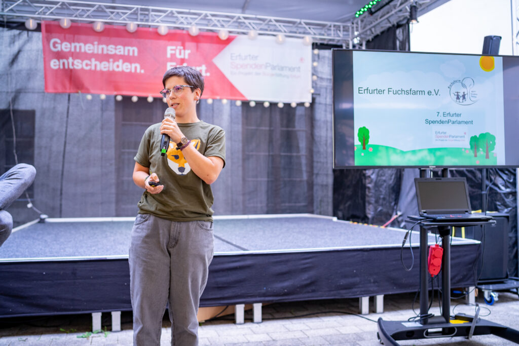 Projektvorstellung Erfurter Fuchsfarm: "Familienholz- und Recyclingwerkstatt"