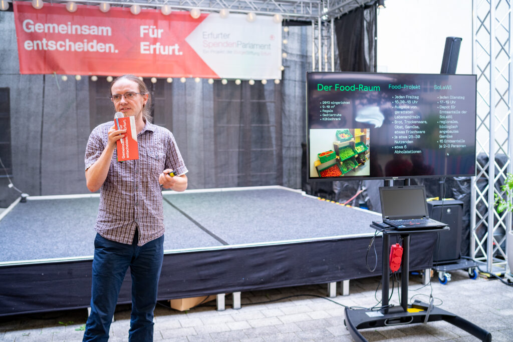 Projektvorstellung SPUK: "Erneuerung Food-Raum"