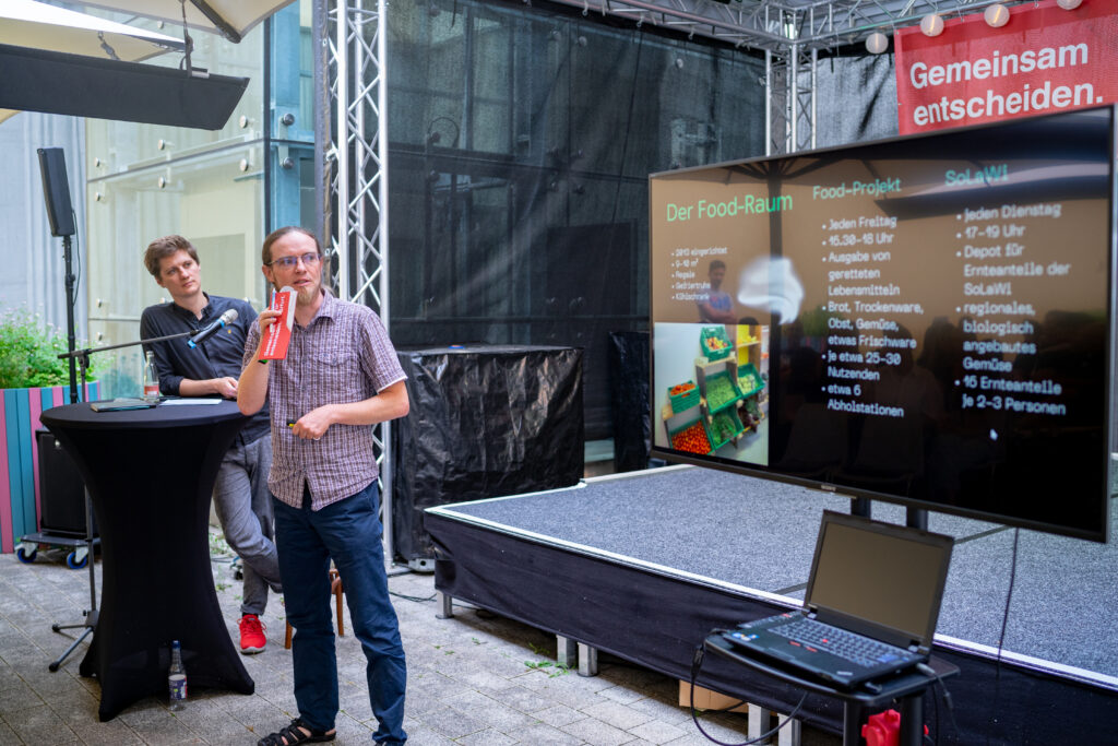 Projektvorstellung SPUK: "Erneuerung Food-Raum"
