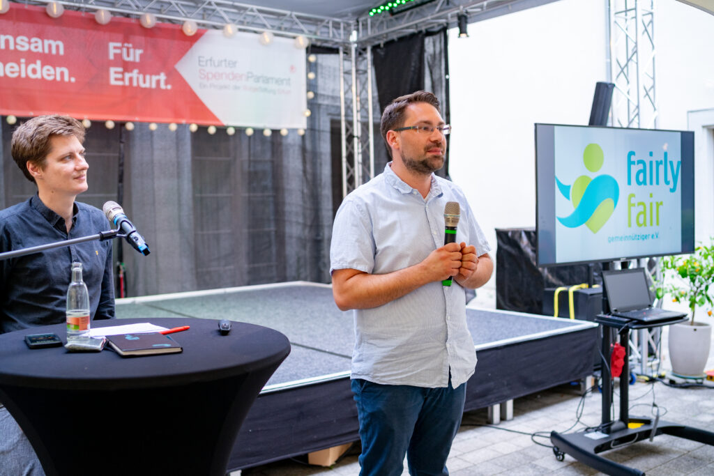 Projektvorstellung Fairly Fair: "Kleidertausch Plus"