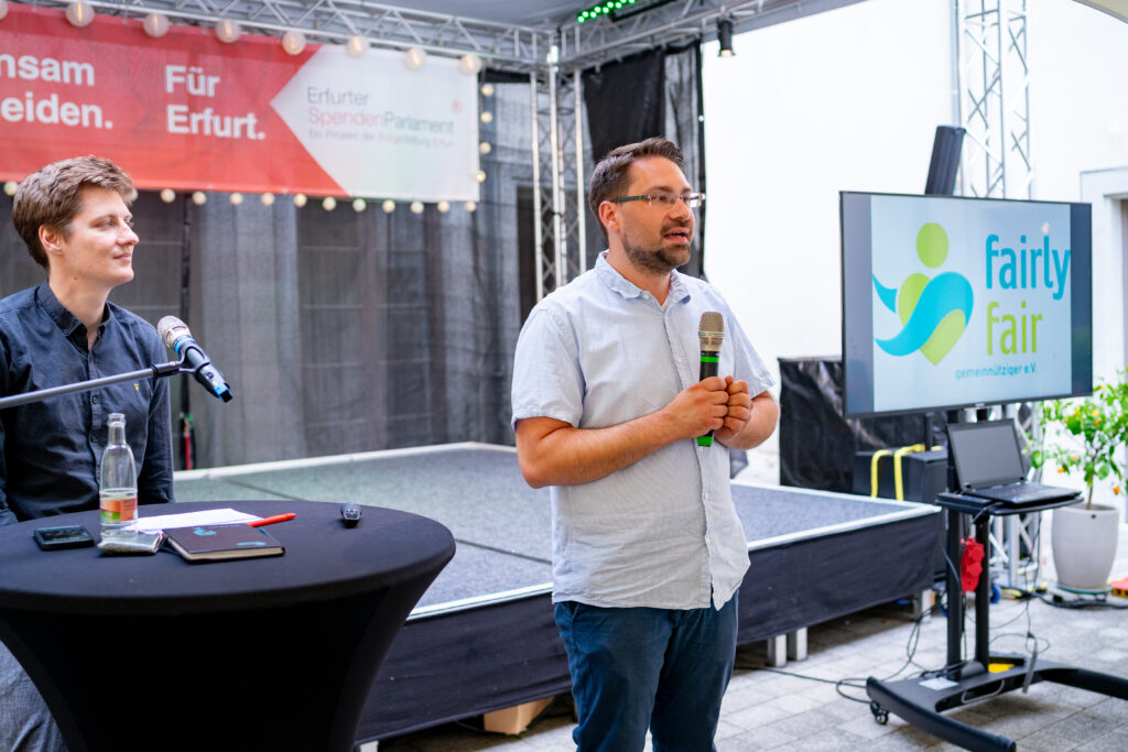 Projektvorstellung Fairly Fair: "Kleidertausch Plus"